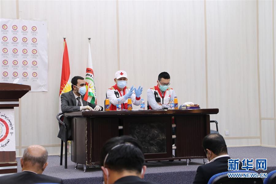（國際疫情）中國專家組在伊拉克庫區協助抗疫