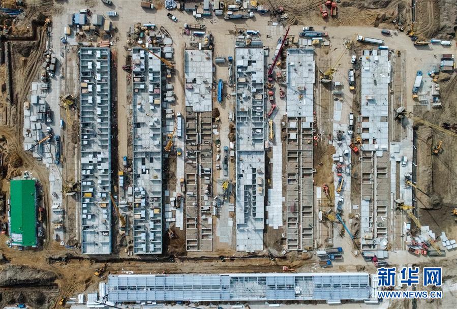 （国际疫情）（2）建设中的莫斯科方舱医院