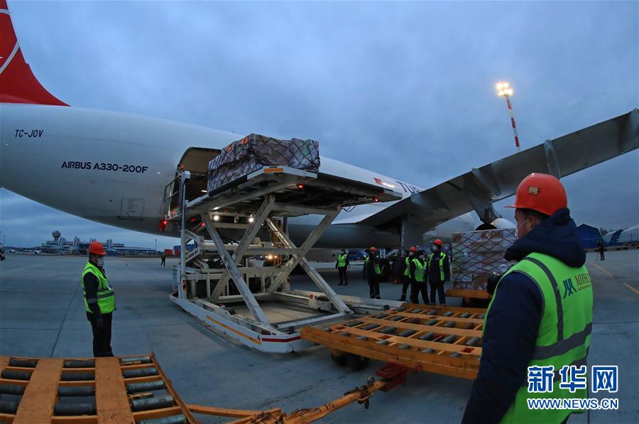 （国际）（1）中国向白俄罗斯提供人道主义抗疫物资