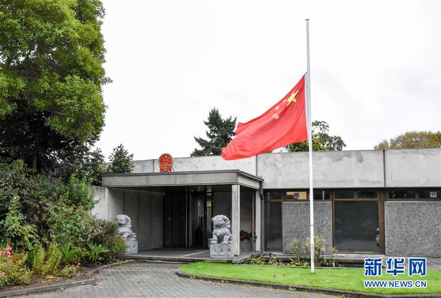 （国际）（5）驻外使领馆下半旗志哀