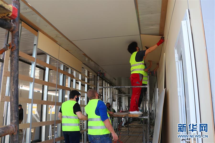 （国际疫情）（3）建设中的塔什干方舱医院