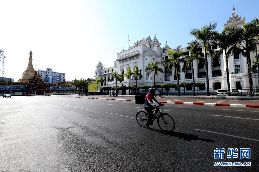 （国际疫情）（4）缅甸：空旷的街头