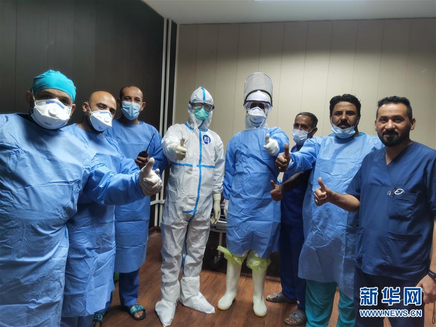 （国际疫情）（2）中国专家组为救治伊拉克新冠肺炎患者提供指导