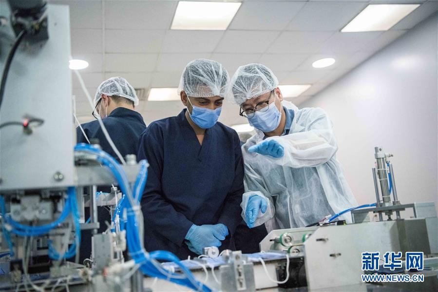 （国际疫情&middot;图文互动）（2）记者手记：中埃合作生产以缓解埃及口罩紧缺