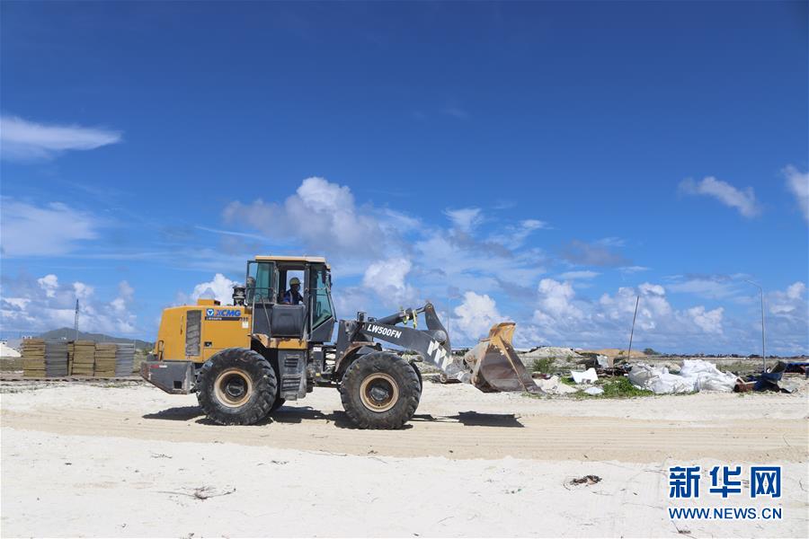 （国际·图文互动）（4）中企助力建设马尔代夫抗疫设施