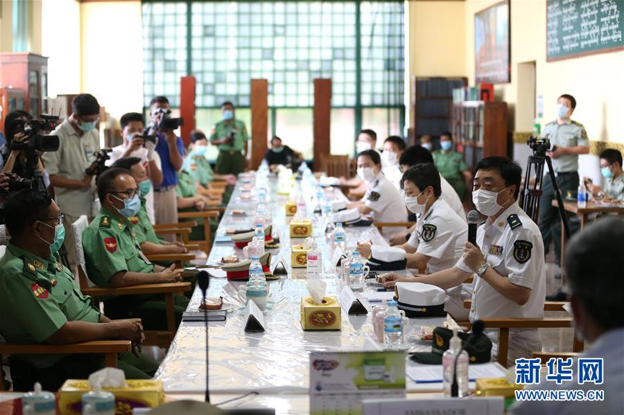 （國際疫情·圖文互動）（2）中國軍隊援建緬軍新冠病毒檢測實驗室開始運作