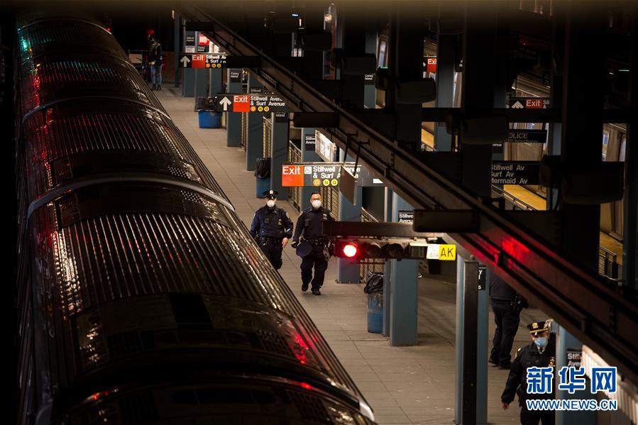 （国际疫情）（3）纽约地铁夜间暂停运营 开始每天消毒