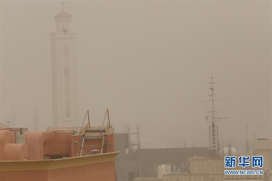 （国际）（2）科威特遭遇沙尘暴天气