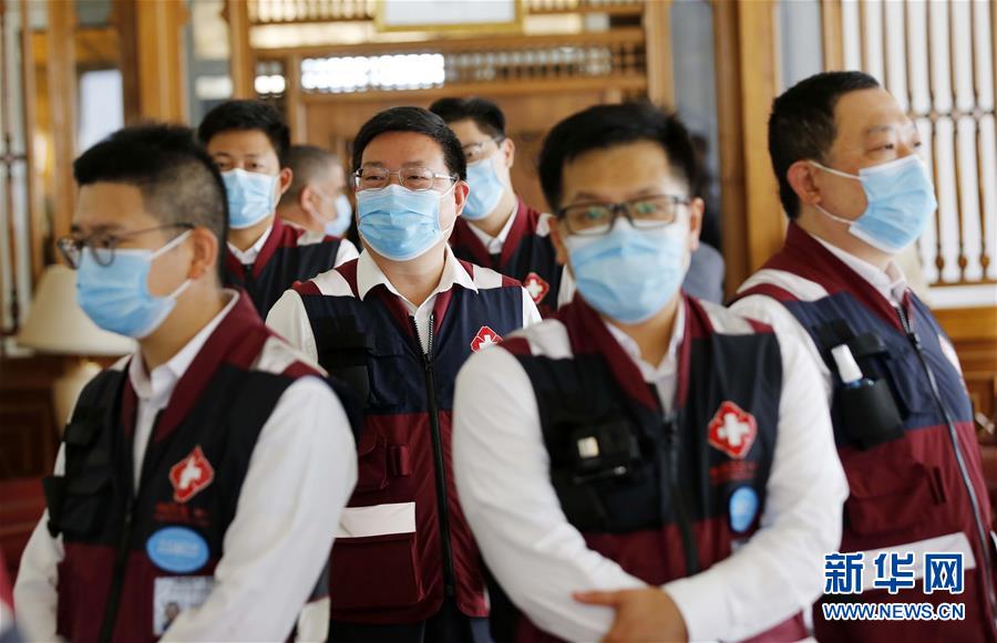 （國際）（2）中國抗疫醫療專家組離開阿爾及利亞前往蘇丹