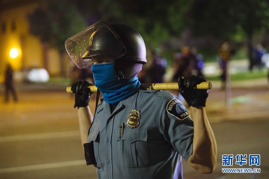 （国际）（1）美国明尼阿波利斯的抗议示威活动持续