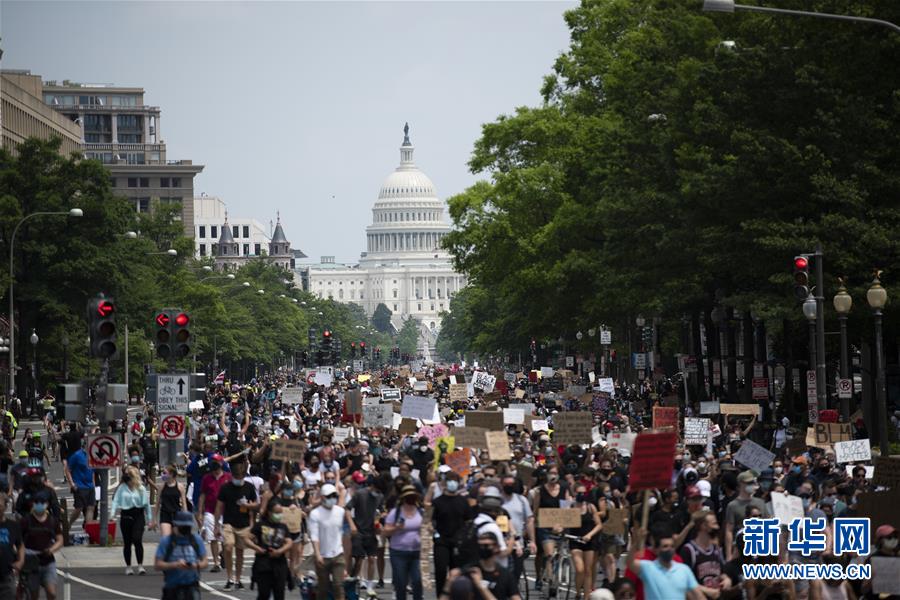 （國際）（4）美國民眾繼續舉行遊行示威抗議種族歧視