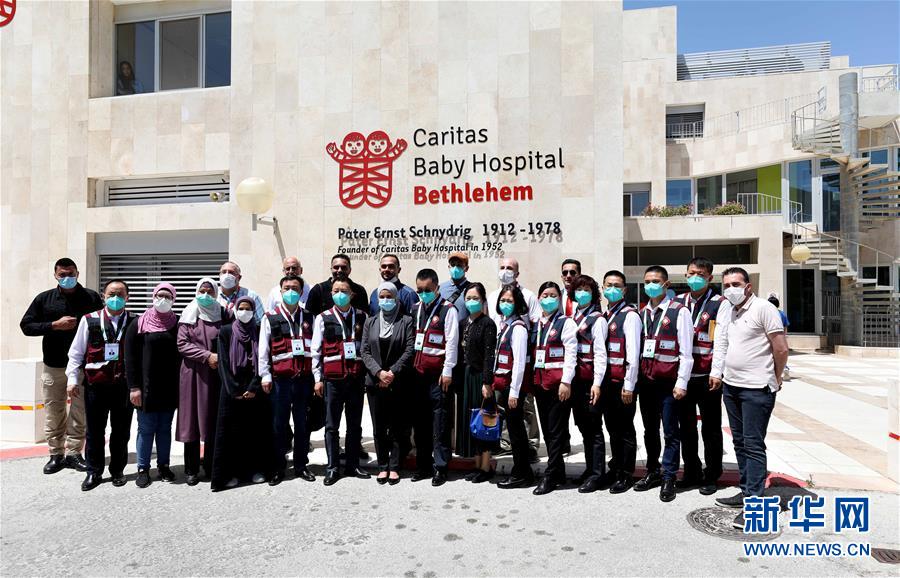 （国际）（2）中国医疗专家组在巴勒斯坦疫情首发地考察交流