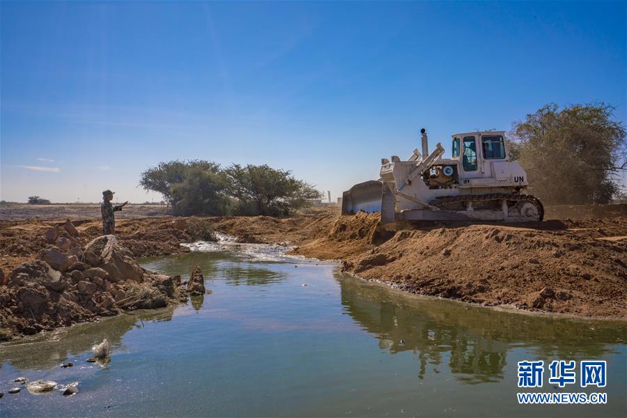 （国际）（1）中国维和工兵分队完成联非达团10个营地清理整治任务