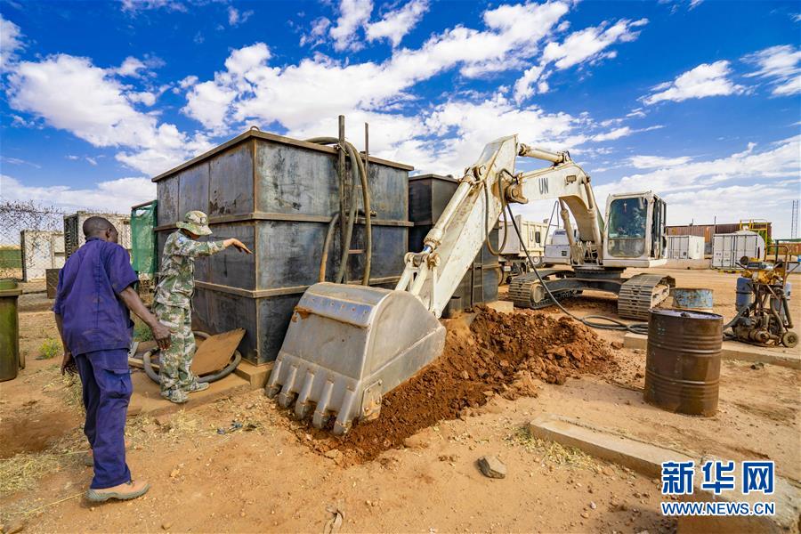 （国际）（2）中国维和工兵分队完成联非达团10个营地清理整治任务