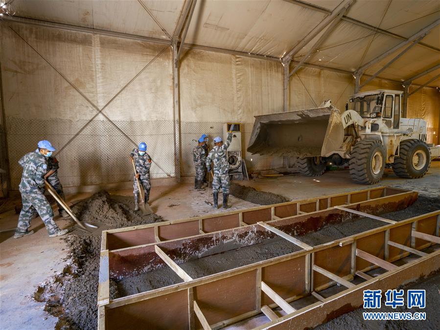 （国际）（4）中国维和工兵分队完成联非达团10个营地清理整治任务