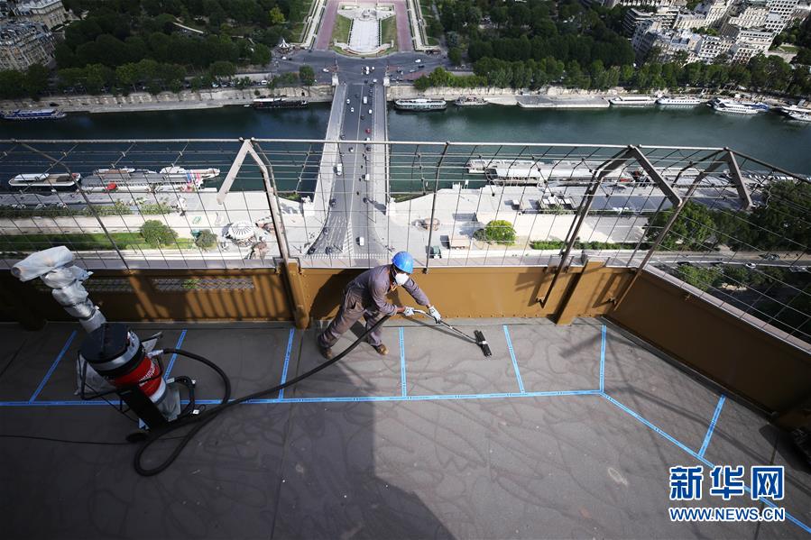 （国际疫情）（2）巴黎：埃菲尔铁塔准备重新开放