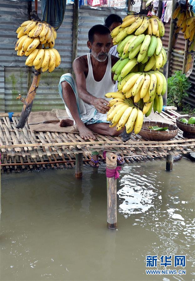 （国际）（1）印度阿萨姆邦：洪涝灾害