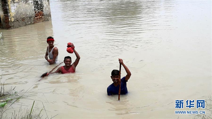 （国际）（7）印度比哈尔邦洪灾造成至少10人死亡