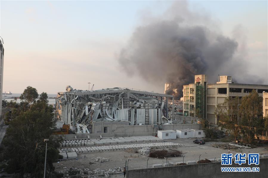 （国际）（5）黎巴嫩首都港口区发生爆炸 至少10人死亡