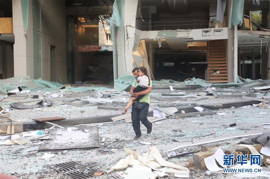 （國際）（8）黎巴嫩首都港口區發生爆炸 至少10人死亡