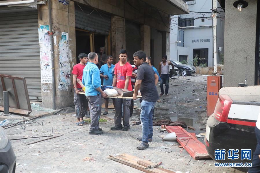 （国际）（10）黎巴嫩首都港口区发生爆炸 至少10人死亡