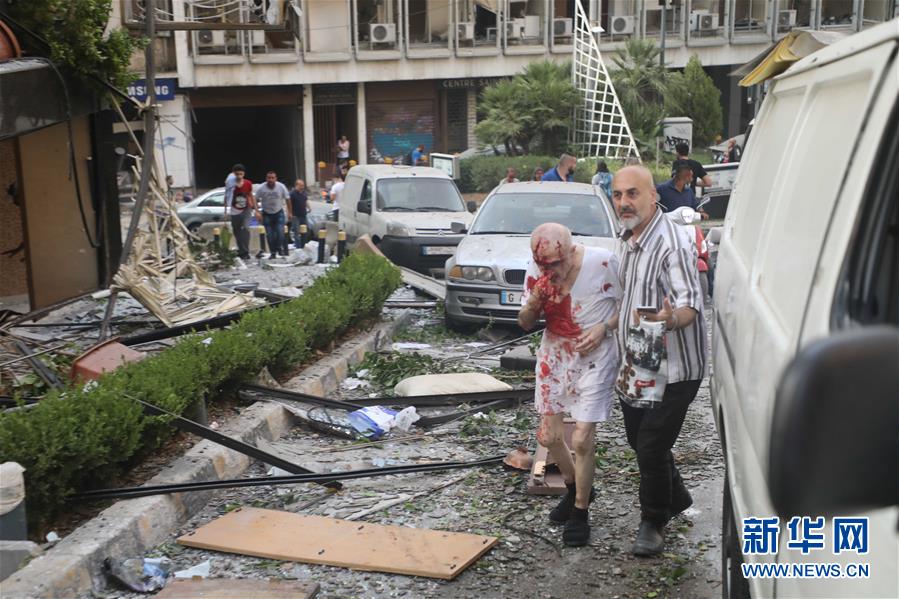 （國際）（18）黎巴嫩首都港口區發生爆炸 至少10人死亡