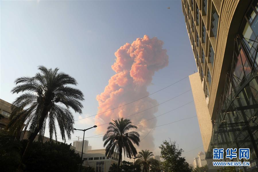 （国际）（6）黎巴嫩首都港口区发生爆炸 至少10人死亡
