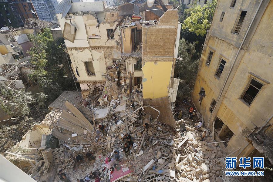 （国际）（16）黎巴嫩贝鲁特：爆炸过后