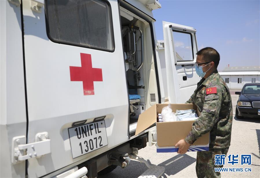 （XHDW）（1）中國赴黎巴嫩維和醫療分隊將為貝魯特提供醫療救助