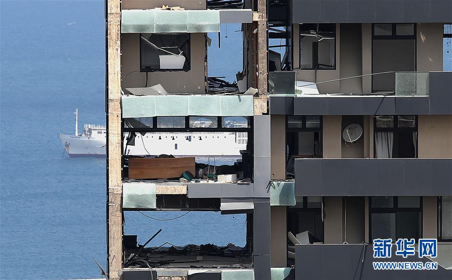 （国际）（8）黎巴嫩贝鲁特港口爆炸搜救继续