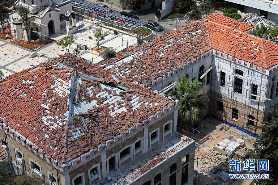 （国际）（10）黎巴嫩贝鲁特港口爆炸搜救继续