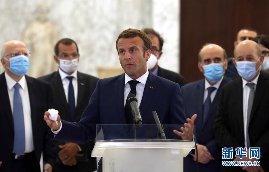 （国际）（3）法国总统马克龙访问黎巴嫩