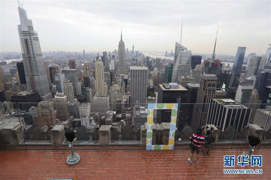 （国际）（1）纽约洛克菲勒中心观景台恢复开放