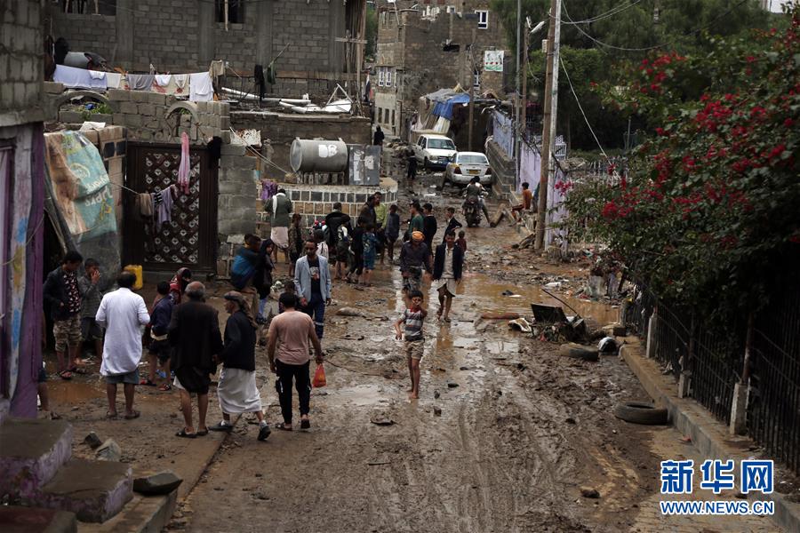 （国际）（5）也门首都萨那遭洪水侵袭