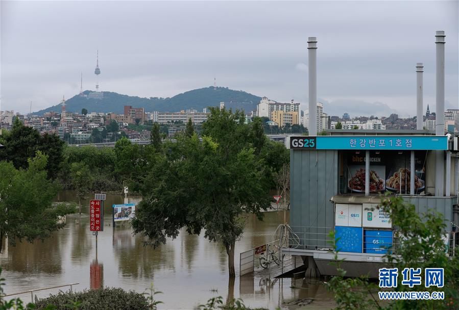 （国际）（1）首尔汉江大桥水域发布洪水预警