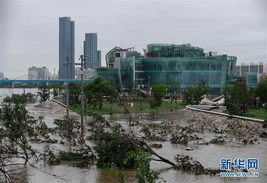 （国际）（4）首尔汉江大桥水域发布洪水预警