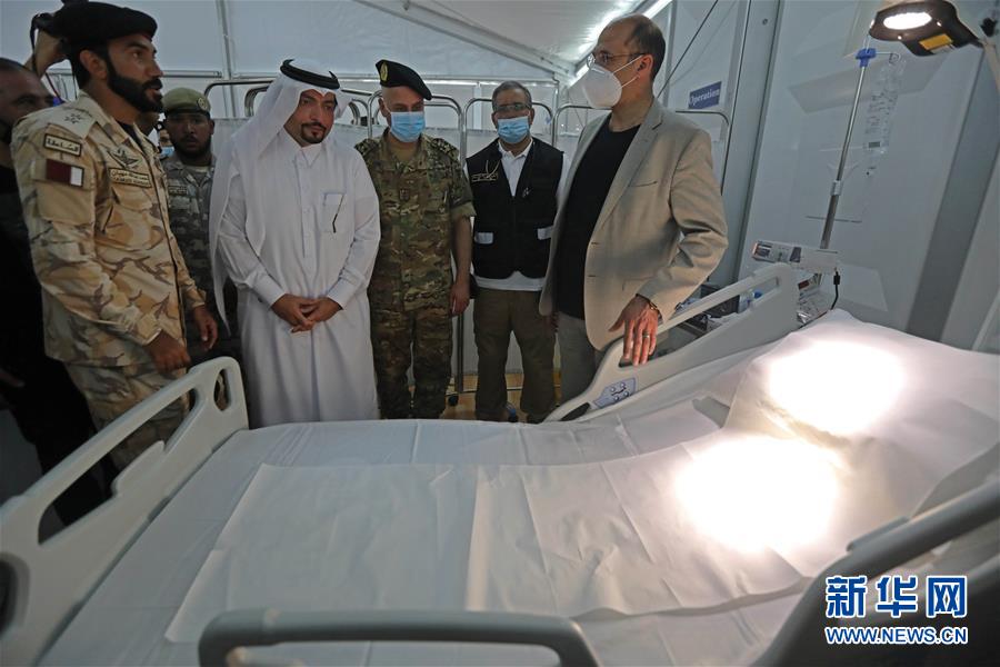（国际）（6）卡塔尔援助黎巴嫩野战医院投入使用