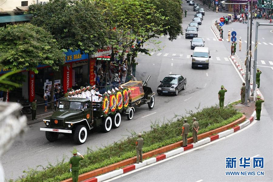（國際）（3）越南為原越共中央總書記黎可漂舉行國葬