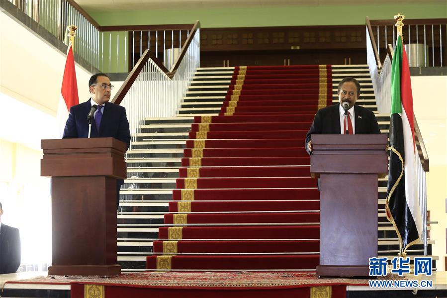（国际）（1）苏丹和埃及总理就“复兴大坝”等问题举行会谈