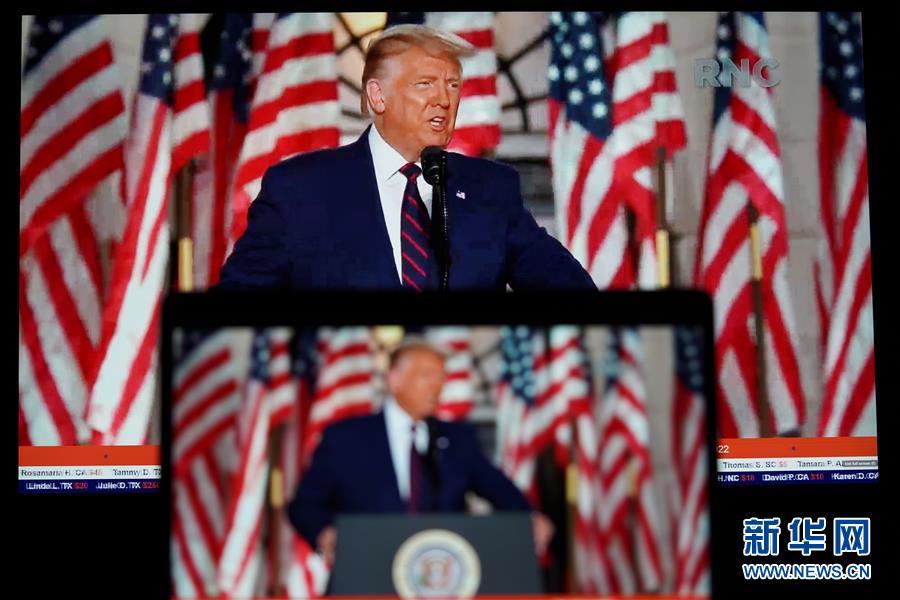 （国际）特朗普发表接受提名演讲称面临史上“最重要”美国大选