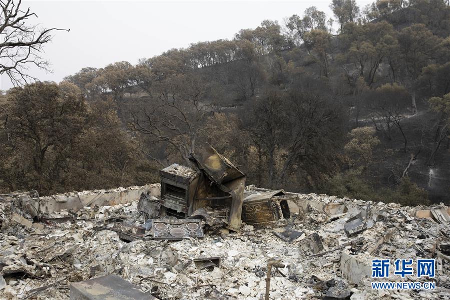 （国际）（3）美国加州北部山火肆虐