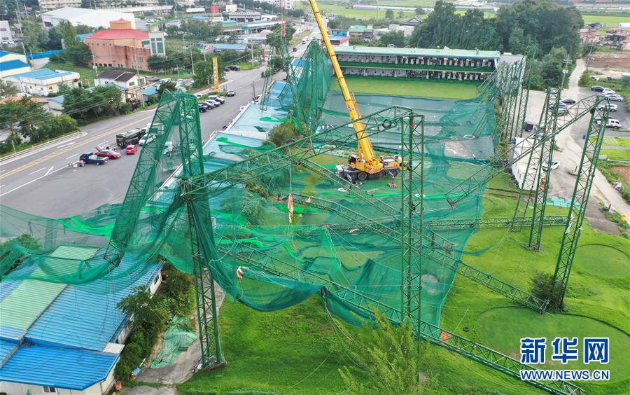 （国际）（5）超强台风&ldquo;美莎克&rdquo;过境韩国致1死1伤