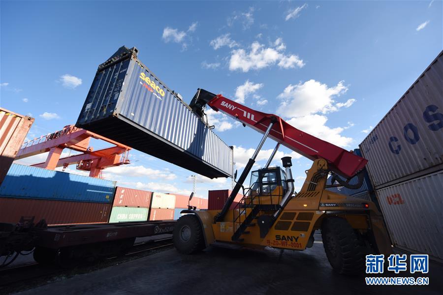 （经济）（5）二连浩特铁路口岸中欧班列开行突破1500列