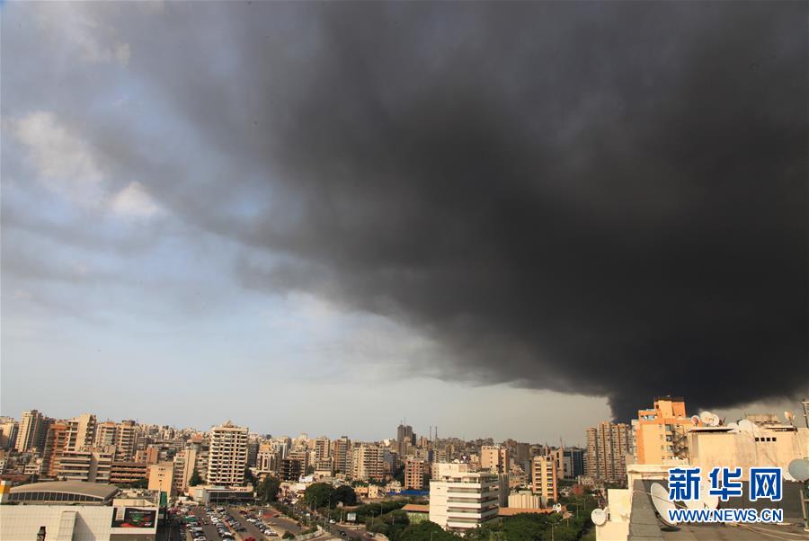 （國際）（2）黎巴嫩貝魯特港口區發生火災