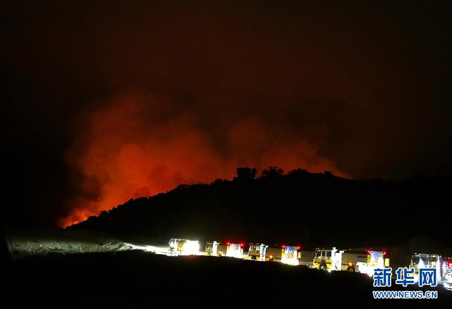 （國際）（1）山火逼近洛杉磯阿卡迪亞市