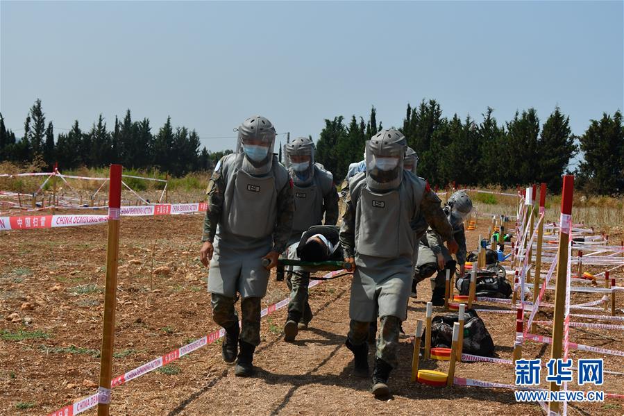 （国际&middot;图文互动）（4）中国赴黎巴嫩维和官兵通过两种扫雷资质认证