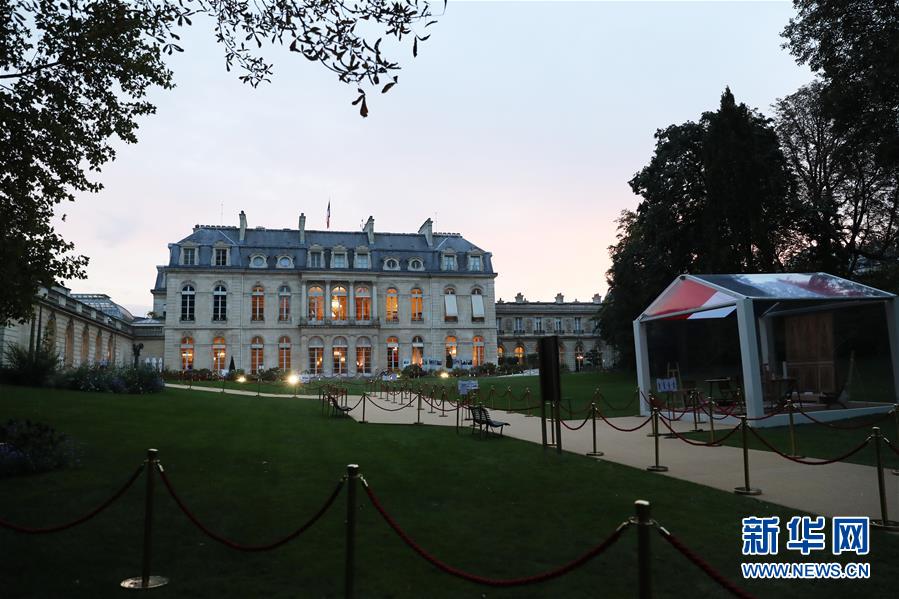 （国际）（1）疫情下的欧洲遗产日：参观法国总统府爱丽舍宫