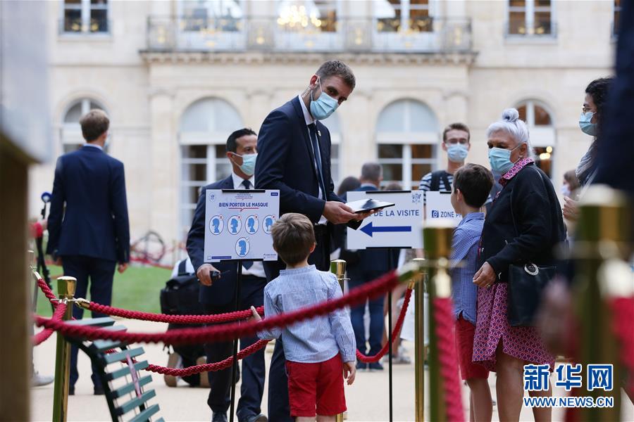（国际）（2）疫情下的欧洲遗产日：参观法国总统府爱丽舍宫