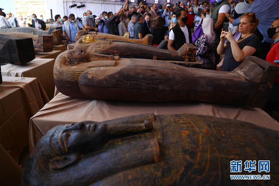 （国际）（2）埃及出土59具2500年前的木棺
