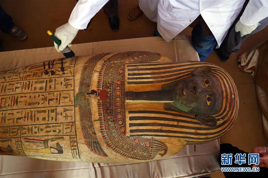 （国际）（4）埃及出土59具2500年前的木棺